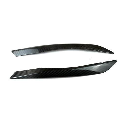 用于17-24款奥改迪A5适5改装专376用碳纤维灯眉眼眉大灯装饰S装贴