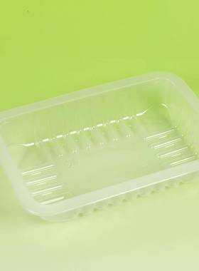 明长透方形气调封口锁鲜盒一次餐盒塑料货熟食商用包PIS装性打鸭