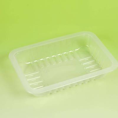 明长透方形气调封口锁鲜盒一次餐盒塑料货熟食商用包PIS装性打鸭