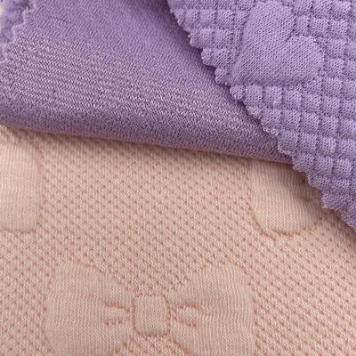 现货针织蝴保蝶结提布夹丝棉三层暖花空气层卫衣1693#家居服童装