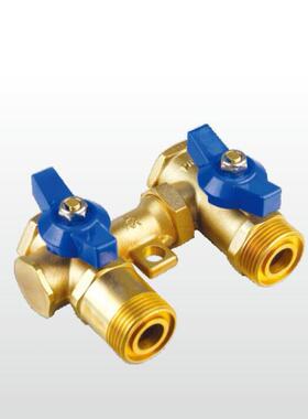 埃美柯22544544黄铜路双四通阀型BDN215---DN0