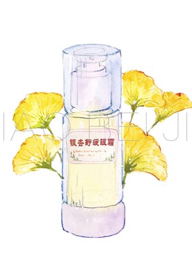 【Q10银杏眼霜】小熨斗眼霜熨走J你的大干纹保湿清爽不油