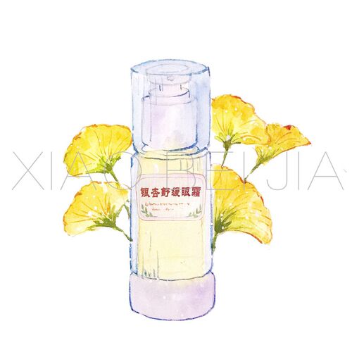 【Q10银杏眼霜】小熨斗眼霜熨走J你的大干纹保湿清爽不油