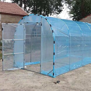 家用温室大棚花棚暖房遮阳保温冬A季庭院阳台花卉多肉塑料温棚骨