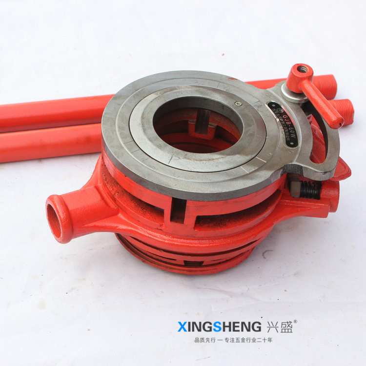 GJB-60W管子绞板 114重型管子铰板  2寸水管铰扳