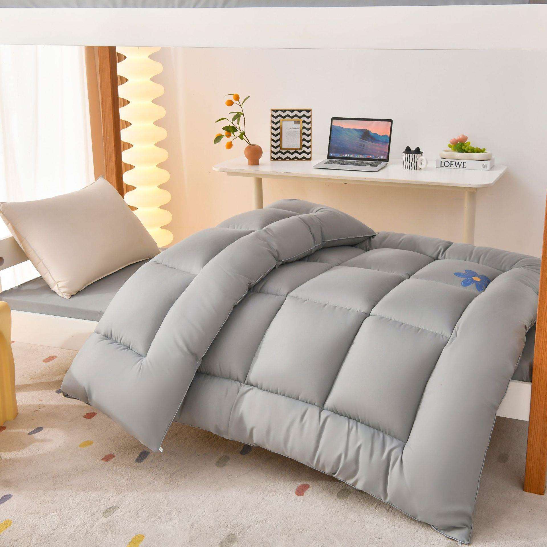 学生宿舍被子大豆蛋白纤维被芯单人春秋被夏凉被加厚保暖冬被柔软