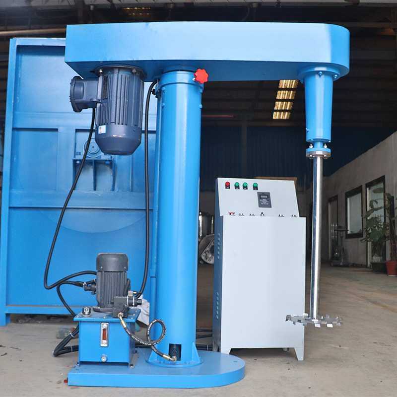 供应涂料高速分散机 油漆胶水混合搅拌设备 乳胶漆液压升降分散机