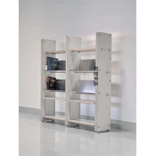 桦木置物架斜板陈列架铝型材落地产品架样品展示架收纳架精品展柜