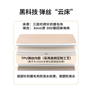 夏诺多吉户外充气拉丝床垫露营TPU充气睡垫家用单双三人充气床垫