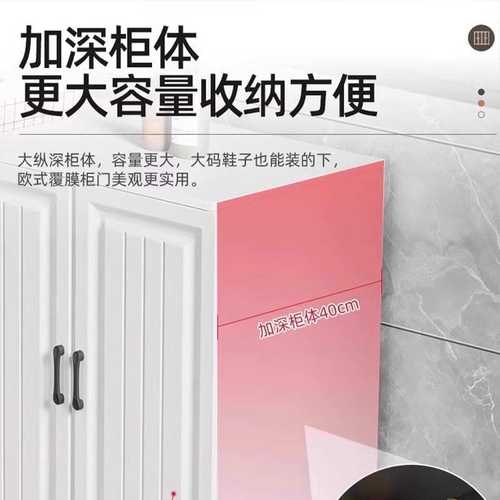 实木阳台储物柜置物柜家用橱柜飘窗柜子防晒矮柜杂物柜地柜定 制