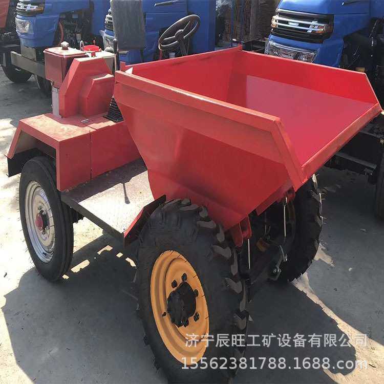 现货供应四轮前翻自卸车 厂销售四轮翻斗运输车装载机械