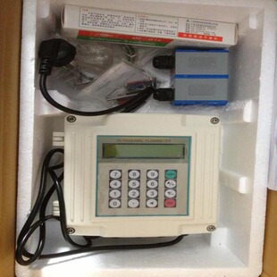 壁挂式超声波流量计分体式探头插入式高温热量表超声波流量计流量