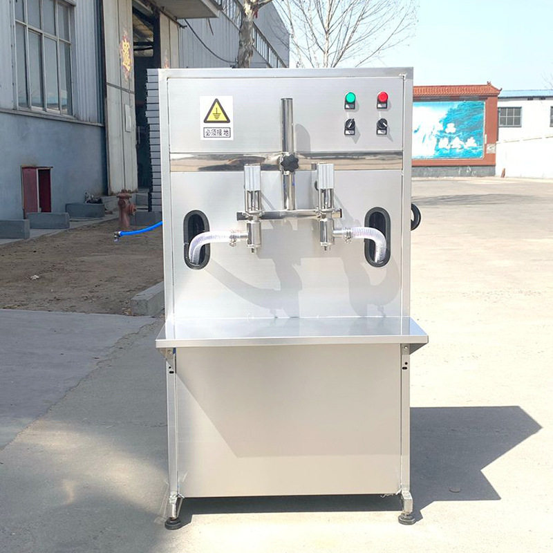 小型半自动灌装机设备机器两头白酒葡萄酒白酒米酒果酒液体灌装机