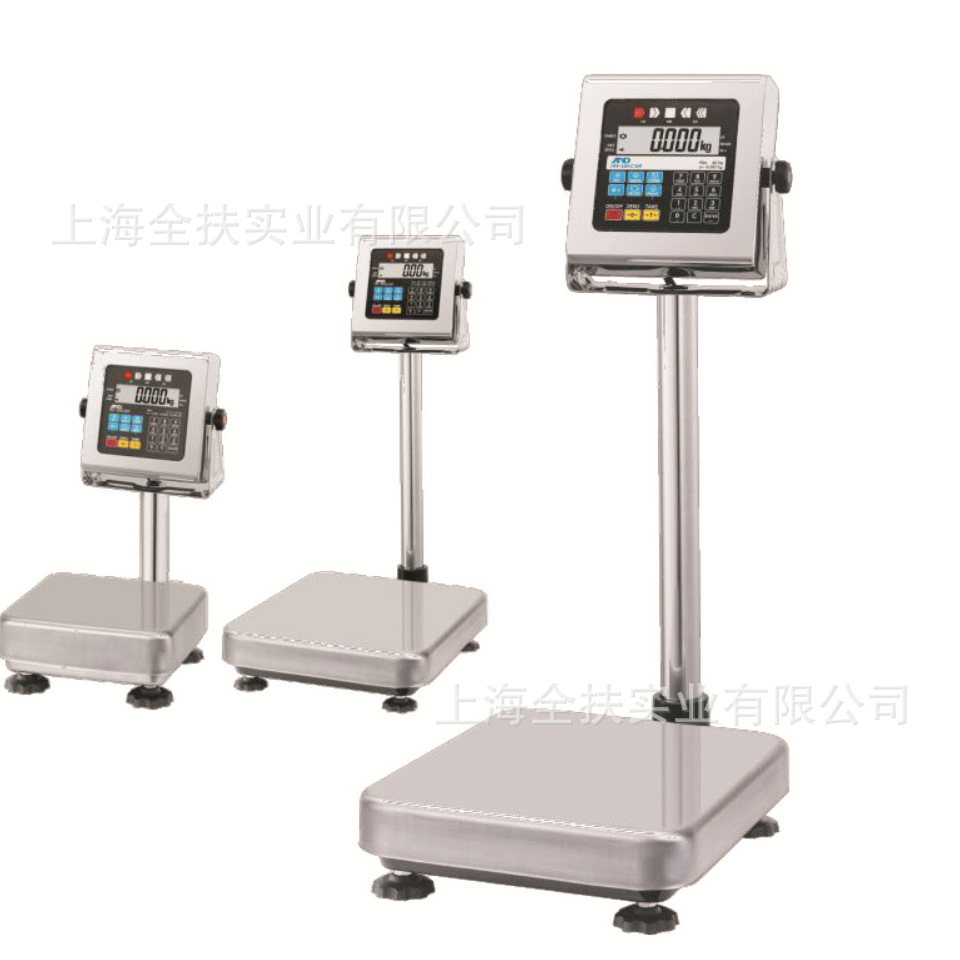 AND电子天平HW-10KCWP落地台秤HW-60KCWP HW-100KCWP HW-200KCWP