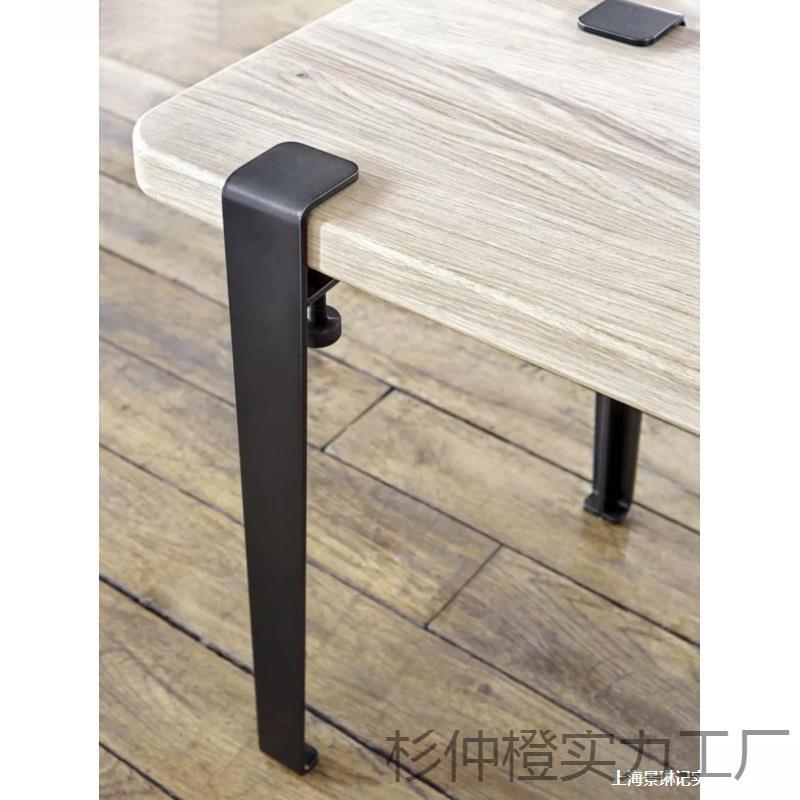 免打孔桌脚支架桌腿办公木板茶几可移动升降桌子腿支撑架方桌圆形