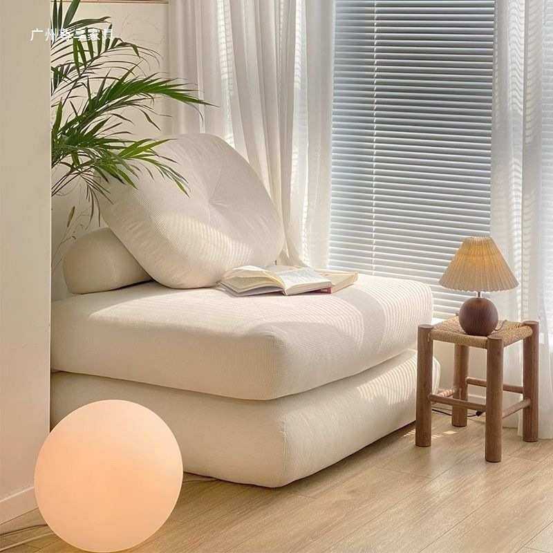 单人极简可折叠奶油沙发小户型客厅豆腐块懒人沙发折叠两用沙发,模玩/动漫/周边/娃圈三坑/桌游,模型制作工具/辅料耗材,淘宝优惠券,粉丝福利购,淘宝优惠卷