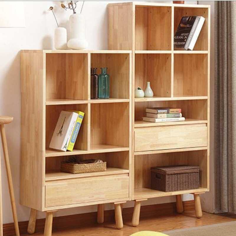 厂家直销 北欧纯实木书架书柜简约现代 简易日式书房置物架储物柜,电子元器件市场,其它元器件,淘宝优惠券,粉丝福利购,淘宝优惠卷