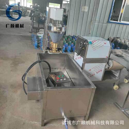 油炸狮子头加工设备 实心丸子机 肉圆成型机