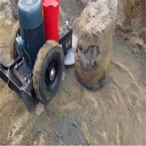 供应tyqz-400卡箍式/手推式切桩机 源厂直供实惠耐用