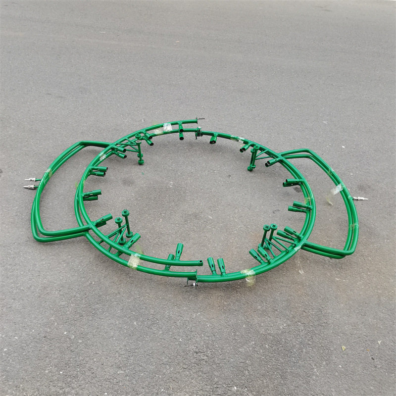 鸿聚牌旋转式管道火焰加热器 管道预热器 大管径管子焊接预热设备