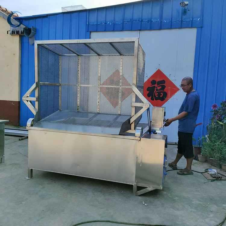 自动出料煮锅 翻筐猪头肉卤煮锅 电加热猪脸大骨头方形卤煮锅
