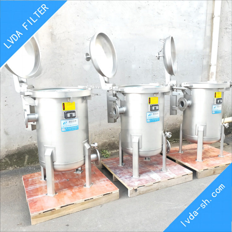 虑达快开式多袋过滤器4袋6袋8袋高效过滤坚实质量全国供应专