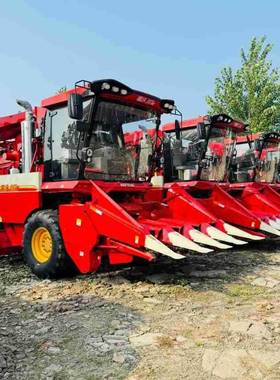 谷神国四五行玉米收割机 2100mm高位卸粮智能高效收贮一体