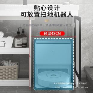 太空衣铝扫地组机620器人洗柜合陶瓷一体洗衣台盆带搓衣板阳水台