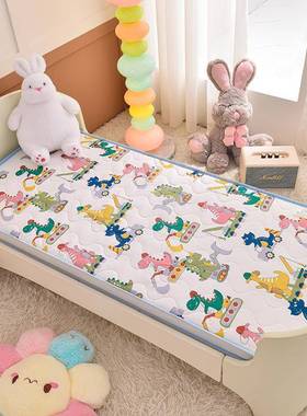 儿童床垫加棉厚褥幼儿园小床拼接床床全棉花填PUJ充8868婴儿垫子