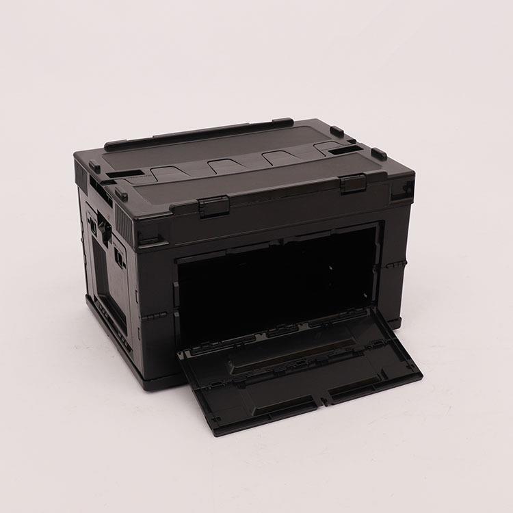 DXO65L叠加厚周转折箱用车载收纳整理箱户外料露营侧开门家折叠塑