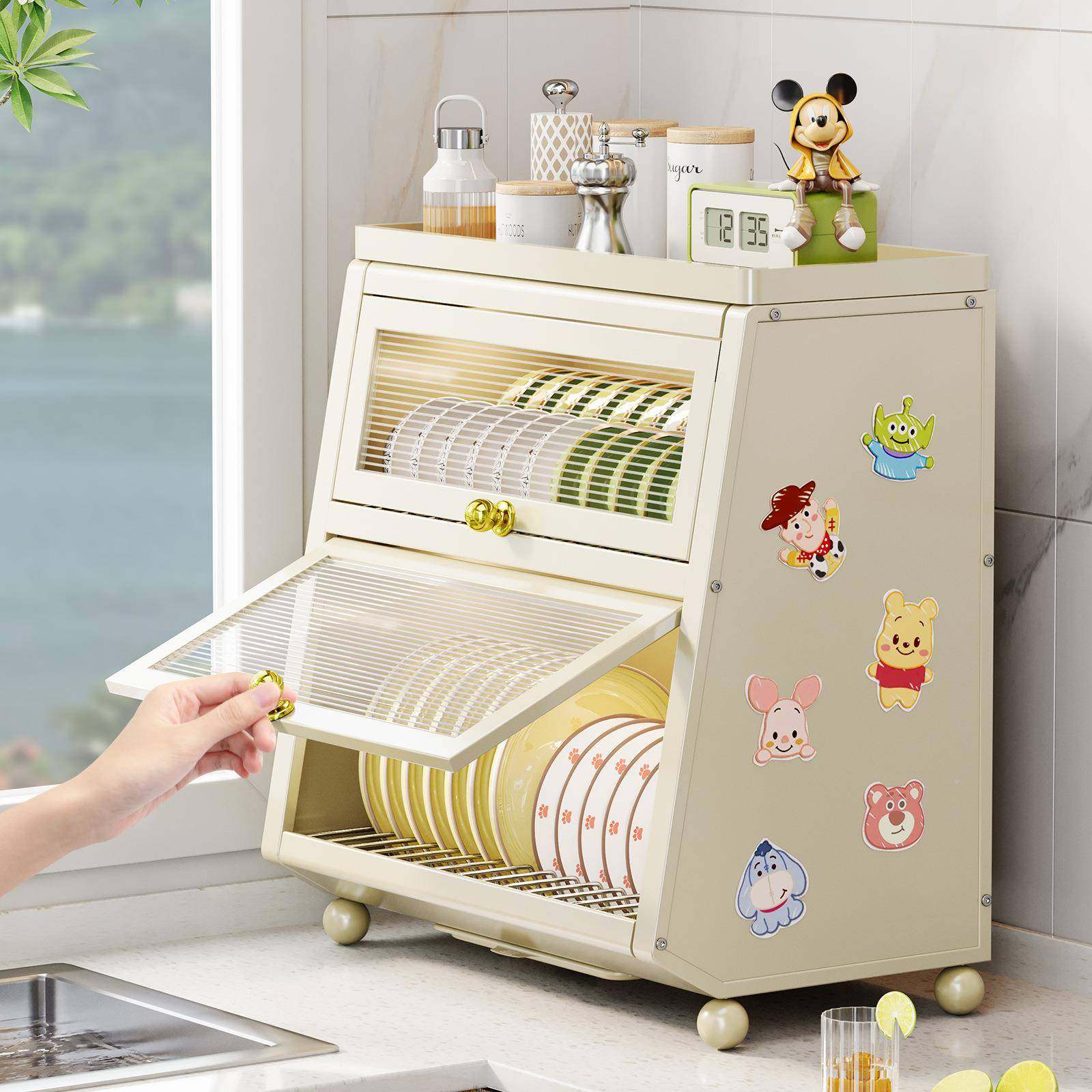 收厨碗碟纳架台面置物架放房碗盘沥水架碗柜功多能WG280101碗筷餐,厨房/烹饪用具,抹布架/厨房清洁收纳架,淘宝优惠券,粉丝福利购,淘宝优惠卷