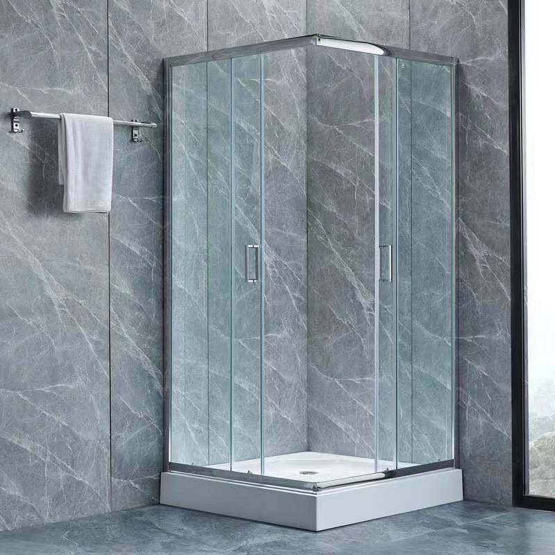 弧扇型酒店民宿淋浴房底座 玻璃钢一体化模压淋浴底座