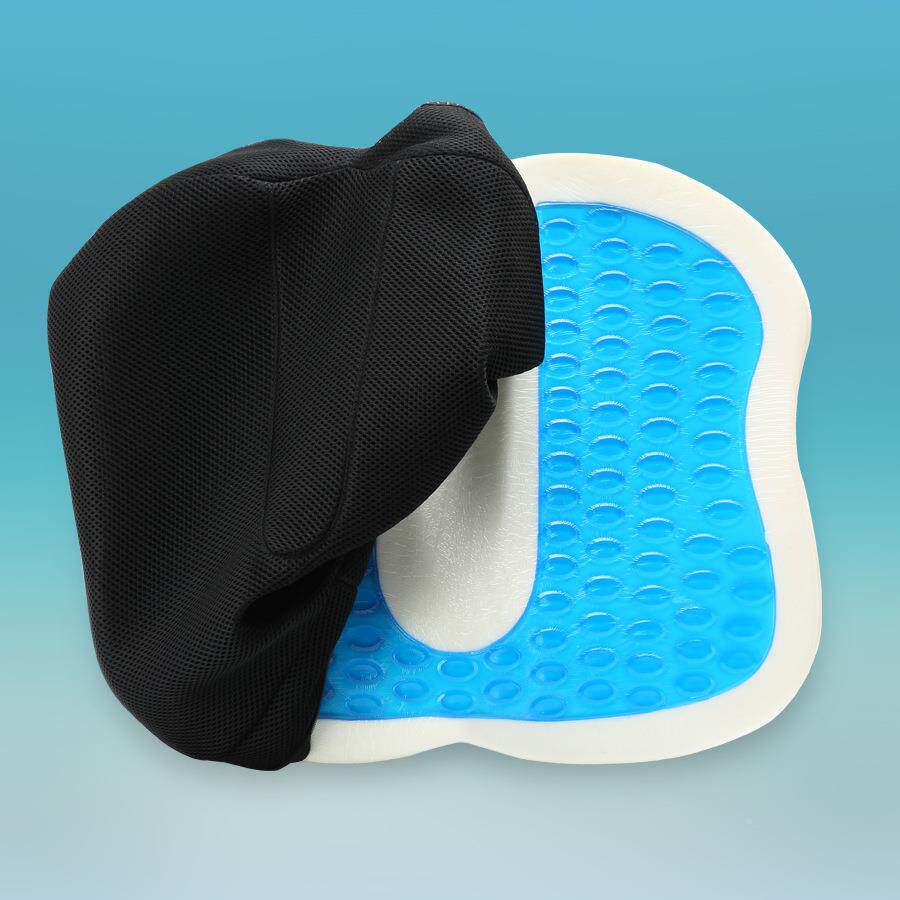 亚马逊椅夏冰季蝶形透椅子座气慢回弹办公室C-003NJ护理凝胶坐垫