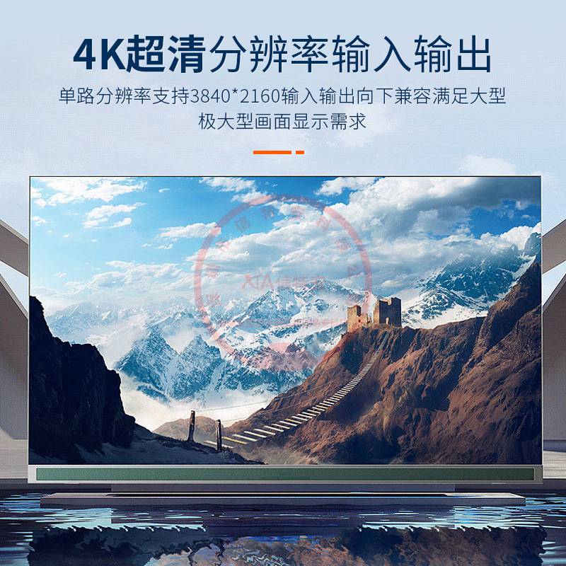 4进20出HDMI拼接处理器2*10电视屏幕4K高清视频无缝矩阵切换器4*5