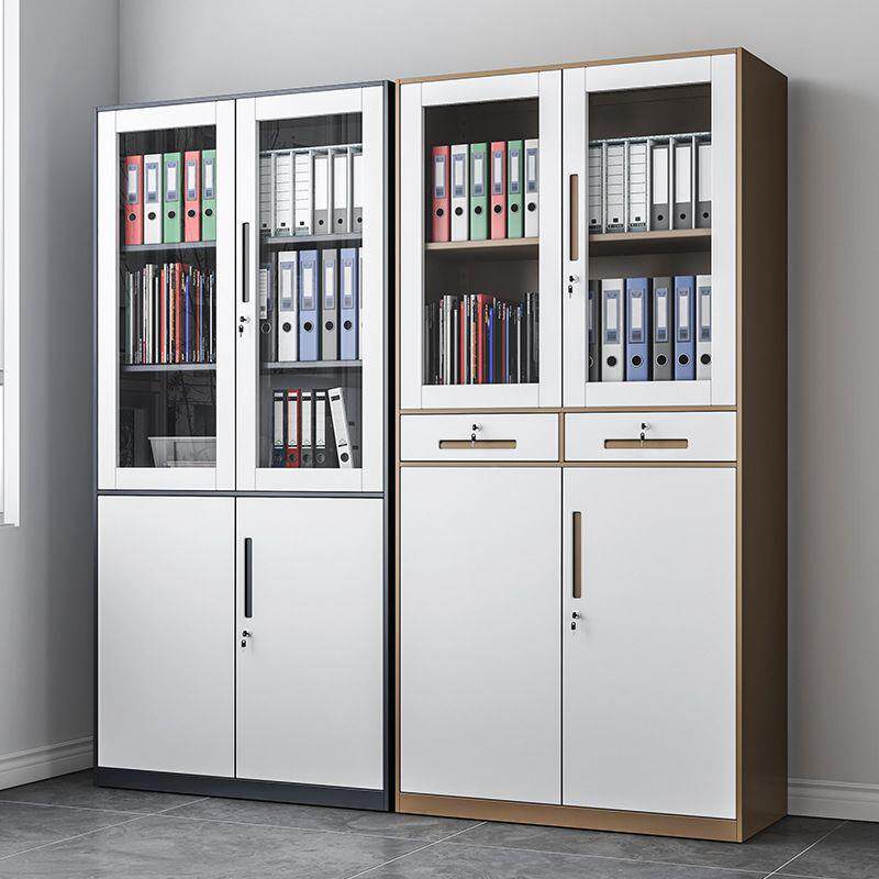 财务凭证文案YF-ZBGYG件公柜窄边铁皮柜办室档柜资料储柜加厚拆物