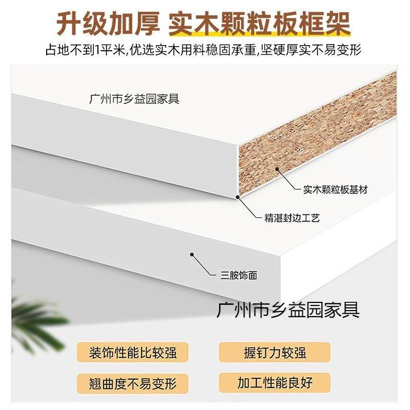 客实木框餐柜现代茶简约厅酒柜水边柜厨房无储物柜橱柜收纳一体靠