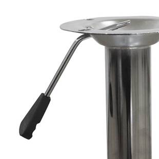 吧椅配件  连体脚踏板  圆盘吧椅脚踏底座  吧椅连体脚踏配件