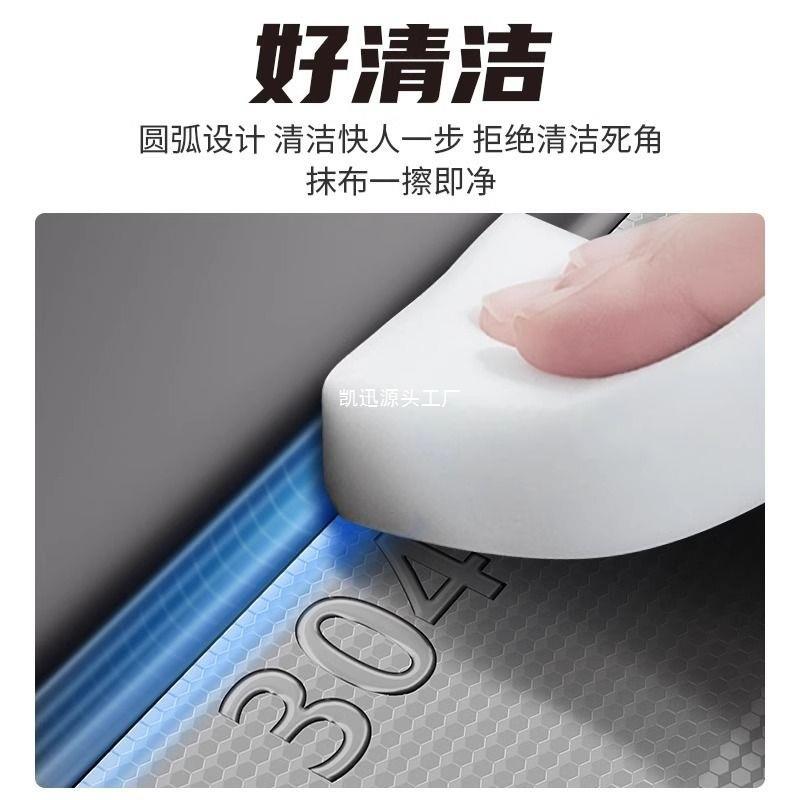 多层拉篮厨抽房双层碗柜4不钢拉式内锈置碗860架收纳碗碟篮其他