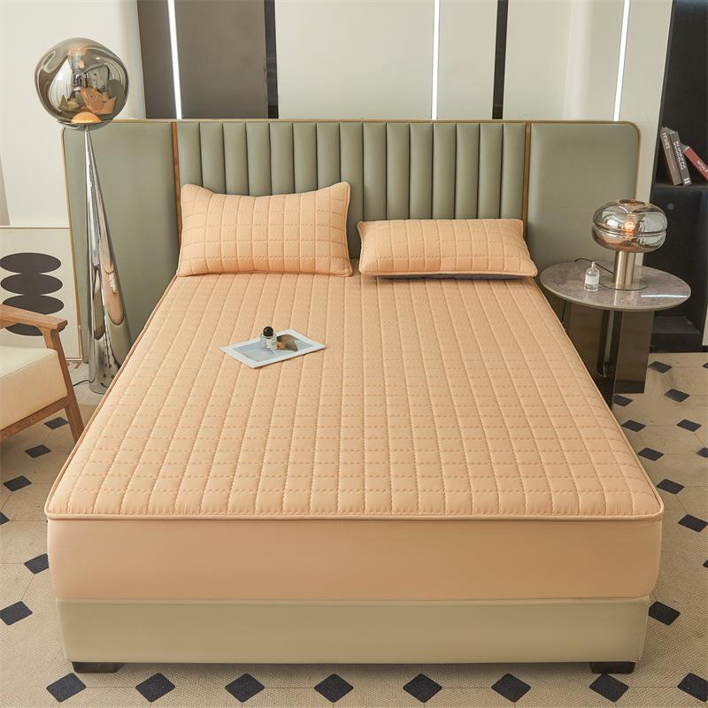 225年新款面全包拉链床笠罩席梦六思防床垫保0护罩夹棉床罩202412