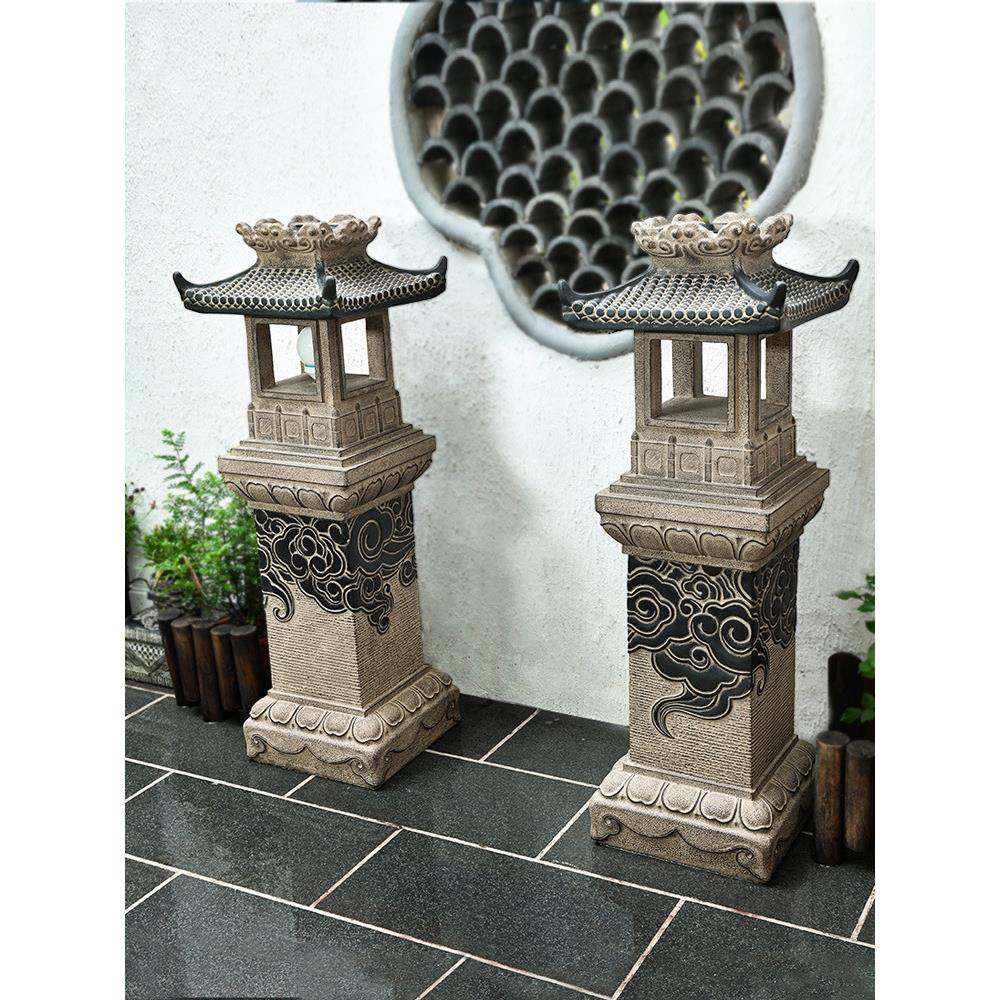 户外灯笼太阳能落中99地庭院灯造景布置式小院外草坪室仿石花园灯,家装灯饰光源,客厅吸顶灯,淘宝优惠券,粉丝福利购,淘宝优惠卷