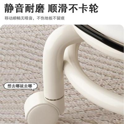油万向轮小凳子擦拆快递滑轮矮凳奶风椅子家用型地小美缝理货NGN