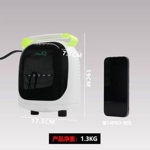 HT-737冲锋舟浆板SUP充气船橡皮艇车载高压12V车载双机电动充气泵