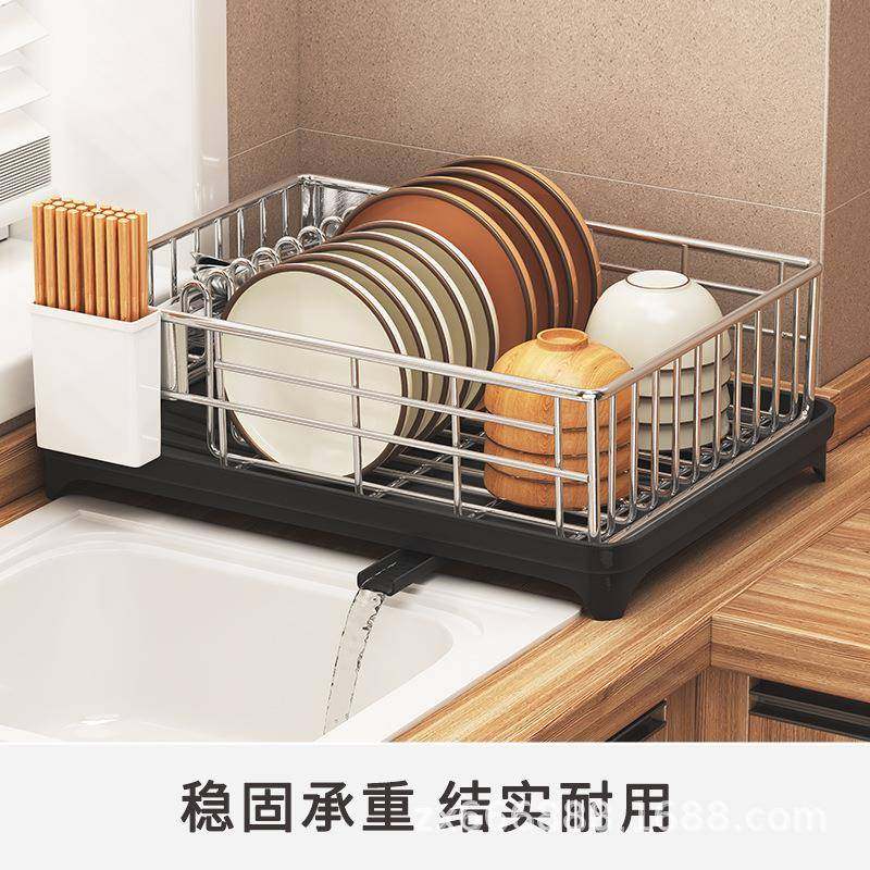 304不锈碗架厨房置物用架钢台碗碟碗面盘zx230923沥水架子家晾碗,厨房/烹饪用具,抹布架/厨房清洁收纳架,淘宝优惠券,粉丝福利购,淘宝优惠卷