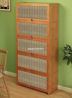 餐茶边柜子厨房储物水置物边柜实酒柜客厅靠墙橱柜视转木角SZR电