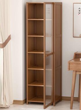 厅书架防靠尘收纳置物落地简易家用墙儿童学IJD生客架多层书柜储
