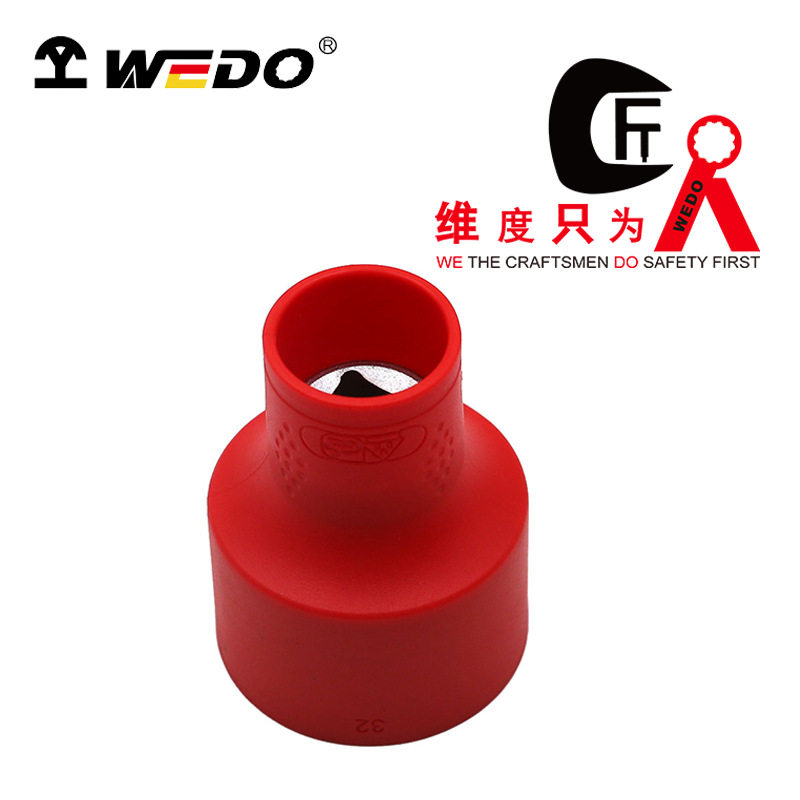 维度德式绝缘套筒3/8“铬钒钢防滑注塑检修专用IN535