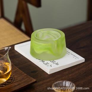 琉璃蜡烛煮茶炉温茶茶道温零座配加热底暖茶炉保炉炉温酒温茶器器