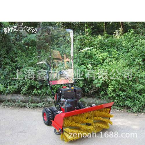 捍绿手推滚刷扫雪机L0152XD-5-1（15HP）清雪机除雪机燃油抛雪机