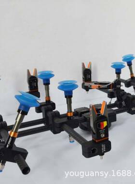 OPT OSRT1435吸盘固定杆 螺纹主体可旋转悬件 吸盘伸缩杆