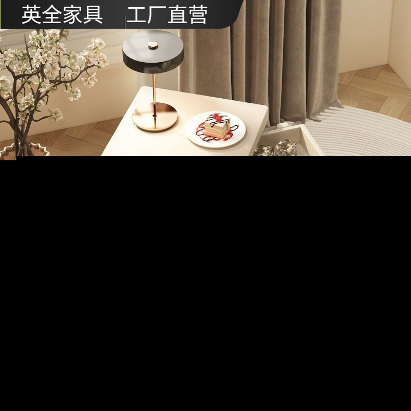 时尚简约移动茶几可折叠桌子小户型客厅家用沙发阳台餐桌两用家居